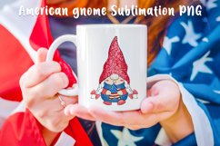 4th of July Patriotic gnome. Sublimation, PNG. Product Image 1