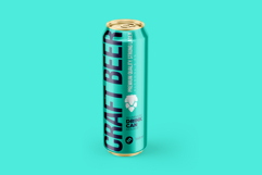 Classic 568ml Aluminium Can Mockup Product Image 6