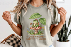 Frog PNG, Living My Best Life Clipart Sublimation Product Image 5