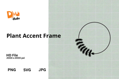 Plant Accent Frame Product Image 1