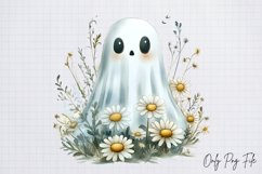 Groovy 70s Halloween Clipart PNG Product Image 1