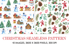 Christmas Seamless Pattern Product Image 5