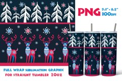 Straight Tumbler Wrap 20oz | Christmas Sublimation Bundle Product Image 6