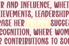 Prep Queen - Preppy Handwritten Font Product Image 6