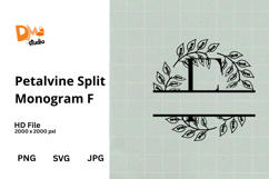 Petalvine Split Monogram Product Image 1