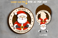 Christmas Signs Bundle SVG laser cut files for Glowforge Product Image 6