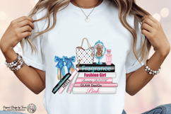 Fashion Girl Glam Books Heels Perfume PNG Luxury Art Product Image 7