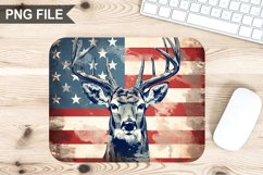 4th Of July Deer Sublimation Mouse Pad PNG Bundle Product Image 7