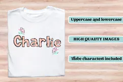 Mother's Day Alphabet clipart, mother’s day letters doodle Product Image 6