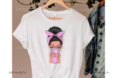 Coffee Girl PNG Clipart Product Image 5