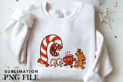 Christmas characters png design for T-shirts Product Image 3