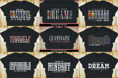 Girl &amp; women Inspirational motivational quotes Shirt bundle Product Image 9
