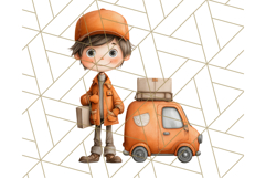 Cute Career Clipart Watercolor Professions Clip Art for Kids Product Image 2