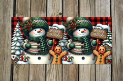 Christmas Snowman &amp; gingerman | 8 Sublimation Mug designs Product Image 6