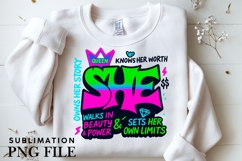 She motivational png design for T-shirts Product Image 3
