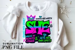 She motivational png design for T-shirts Product Image 3