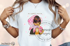 Cute Chihuahua Dog PNG Pink Scarf Funny Pet Lover Design Product Image 8