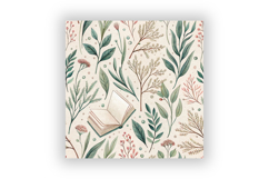 Watercolor Back to School Patterns, Seamless Grandmillennial Product Image 6