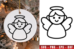 Christmas icon svg, icon png clipart, christmas outline svg Product Image 1