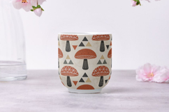 Scandinavian Mushroom Folk Journal Paper Product Image 6