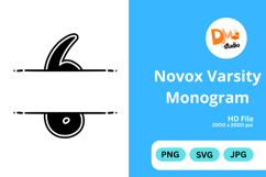 Novox Varsity Monogram Product Image 1