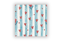 Cute Summer Background Pattern, Seamless Watercolor Fruit Product Image 6