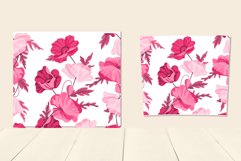 Tumbler Sublimation Design Summer Flowers Poppies PNG files Product Image 5