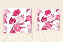 Tumbler Sublimation Design Summer Flowers Poppies PNG files Product Image 5