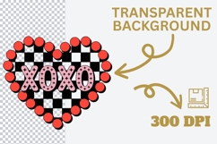 XOXO Valentine PNG Product Image 2