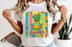 Squeeze The Day PNG Tropical Pineapple Summer Sublimation Product Image 6