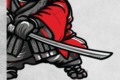 Multilayer Cat Samurai Ninja SVG Laser Cut File 3D Layered Product Image 5