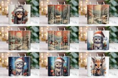 Christmas Tumbler Wrap Bundle | Christmas | Sublimation PNG Product Image 6