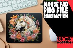 Unicorn Elegance on Mousepad Product Image 1