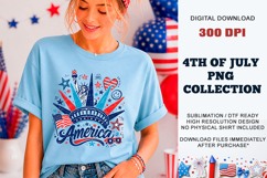 America Sketch Liberty PNG | Patriotic Graffiti DTF Product Image 5