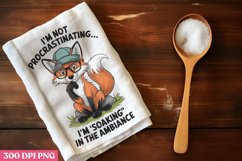 I&#039;m not procrastinating, I&#039;m &#039;soaking PNG, Funny Kitchen Di Product Image 1