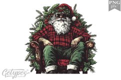 Christmas Santa Clipart Design - High Quality 300 Dpi Product Image 1