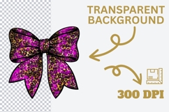 Plaid &amp; Glitter Bow Clipart Bundle Product Image 4