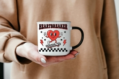 Heartbreaker Valentine PNG, Funny Valentine Shirt Design Product Image 6