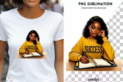 Afro Girl Boss, Ready to Press, Melanin Queen Product Image 1