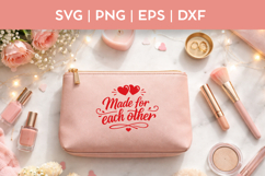 Made For Each Other SVG Bundle | PNG Valentine's Day Product Image 3