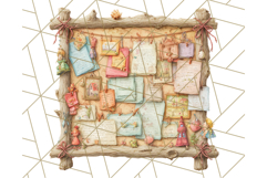 Acorn Village Clipart PNG, Fall Animal Png Product Image 2