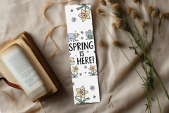 Hello Spring Bookmark Png Bundle Product Image 6
