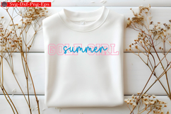 Retro Summer Varsity PNG Bundle Product Image 7