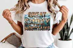 Great Smoky Mountains PNG, Vintage National Park Bear Design Product Image 6