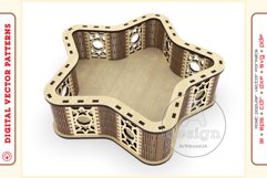 Box Organizer v10 - laser cut file - Glowforge ready SVG Product Image 6