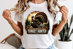Turkey Hunter PNG, Wild Turkey Hunting Sublimation Design Product Image 6