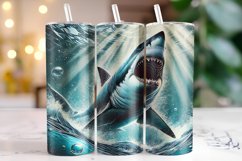 Shark Tumbler Wrap | Sublimation | Tumblers Product Image 1