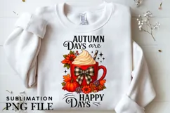 Autumn day png design for T-shirts Product Image 3