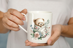 Little Teddy Bear Clipart Product Image 6
