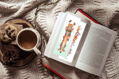 Cat Pencil Shaped Bookmark Set,Cute Pastel Stationery Gift Product Image 6
